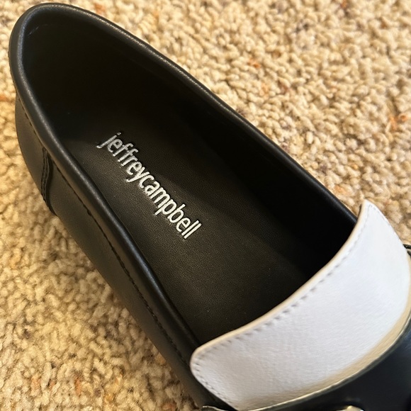NWOT Jeffrey Campbell Velviteen Bit Loafer - Picture 7 of 7